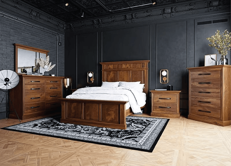 Andy Leigh Solid Wood Panel Bedroom