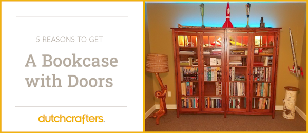 5 Reasons to Get a Bookcase with Doors