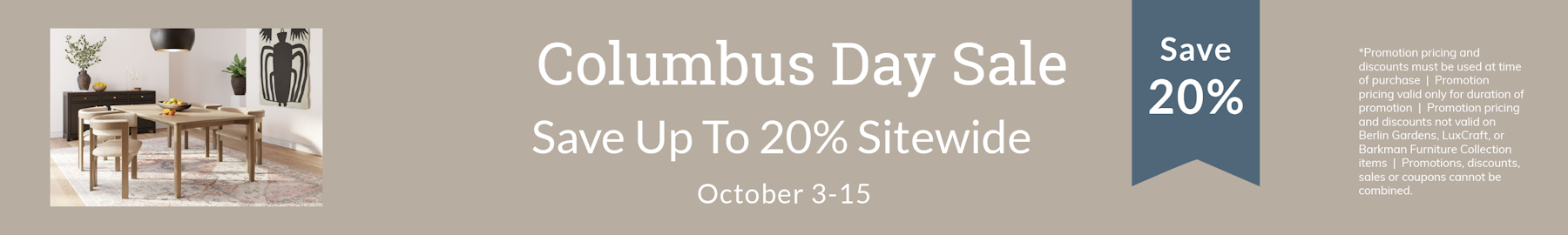 Columbus Sitewide Sale